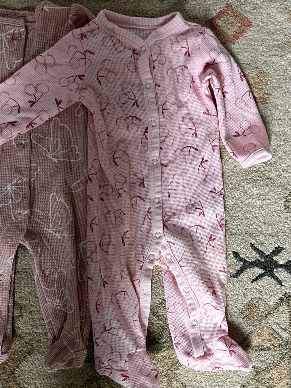 Baby Girls Pajamas Sleepers 3-6 mos bundle - Picture 5 of 5